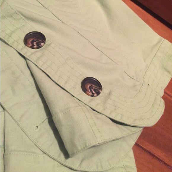 Light green Christopher & Banks jacket size large - Picture 6 of 6